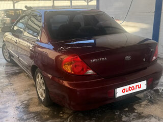 2008 Kia Spectra I Рестайлинг 2, красный, 500000 рублей, вид 4