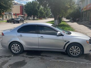 2012 Mitsubishi Lancer X Рестайлинг, серый, 799000 рублей, вид 3