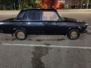 2012 Lada (ВАЗ) 2107, чёрный, 250000 рублей, вид 2