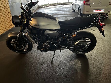 2020 Yamaha XSR700, серебристый, 700000 рублей, вид 4