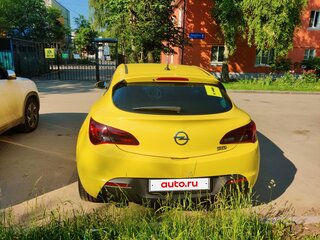 2013 Opel Astra GTC J Рестайлинг, жёлтый, 979000 рублей, вид 4