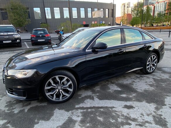 2015 Audi A6 IV (C7) Рестайлинг, чёрный, 4050000 рублей - вид 9