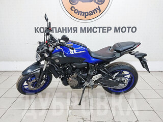 2017 Yamaha MT-07 (FZ-07), синий, 698000 рублей, вид 2