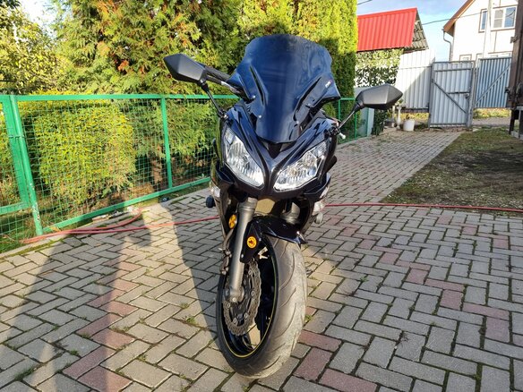 2012 Kawasaki ER-6F (Ninja 650R), чёрный, 519000 рублей - вид 6