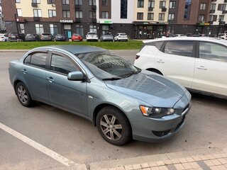 2007 Mitsubishi Lancer X, серебристый, 445000 рублей, вид 2