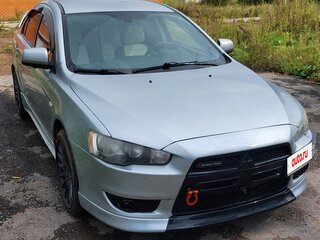 2008 Mitsubishi Lancer X, серебристый, 1100000 рублей, вид 2