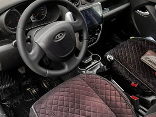 2013 Lada (ВАЗ) Granta I, чёрный, 450000 рублей, вид 2