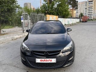 2012 Opel Astra J Рестайлинг, чёрный, 680000 рублей, вид 1