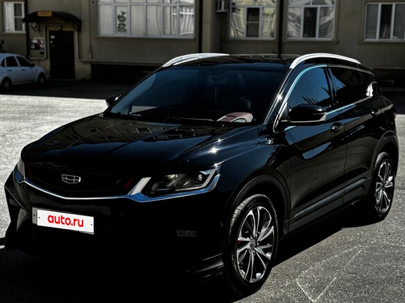 2021 Geely Coolray I, чёрный