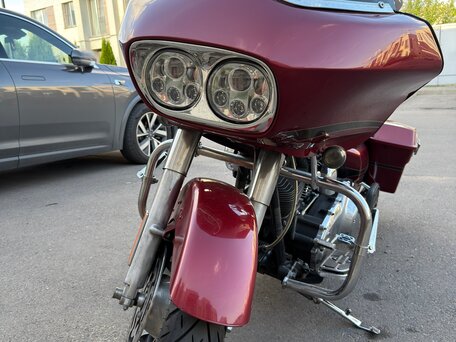 2008 Harley-Davidson Road Glide, красный, 850000 рублей, вид 2