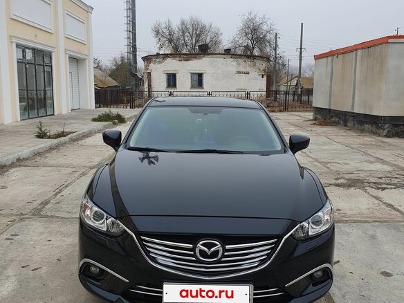 2016 Mazda 6 III (GJ) Рестайлинг, чёрный, 2050000 рублей - вид 2