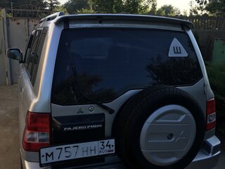 2005 Mitsubishi Pajero Pinin, серебристый, 570000 рублей, вид 4