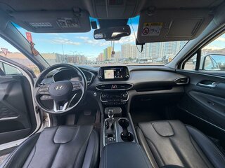 2019 Hyundai Santa Fe IV, белый, 3050000 рублей, вид 5
