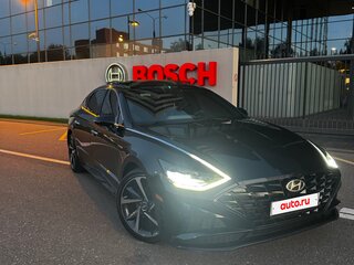 2021 Hyundai Sonata VIII (DN8), чёрный, 2290000 рублей, вид 2