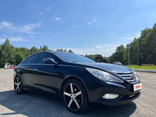 2011 Hyundai Sonata VI (YF), синий, 900000 рублей, вид 3