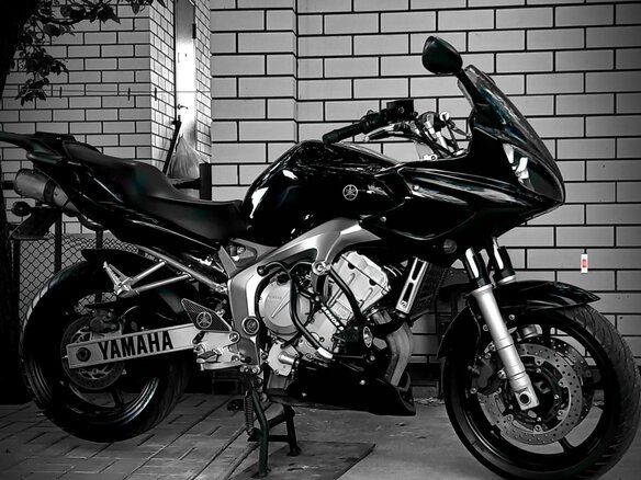 2005 Yamaha FZ6, чёрный, 435000 рублей - вид 6