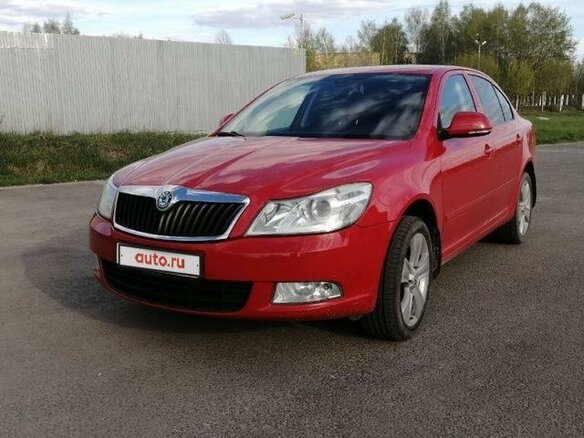 2010 Skoda Octavia DSG7 II (A5) Рестайлинг, красный, 750000 рублей