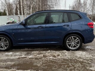 2017 BMW X3 20d xDrive III (G01), синий, 3499000 рублей, вид 4