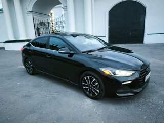 2017 Hyundai Elantra Sport VI (AD), чёрный, 1500000 рублей, вид 1