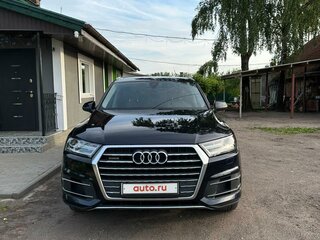 2017 Audi Q7 II (4M), синий, 4250000 рублей, вид 1