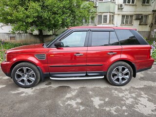 2007 Land Rover Range Rover Sport Supercharged I, красный, 1350000 рублей, вид 4