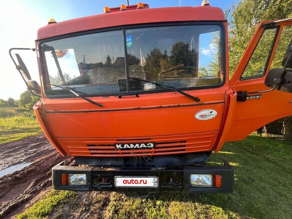 2006 КамАЗ 55102, оранжевый, 2900000 рублей - вид 15