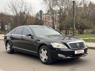 2007 Mercedes-Benz S-Класс Long 600 Guard V (W221), чёрный, 1840000 рублей, вид 1