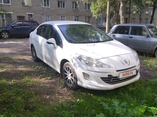 2012 Peugeot 408 I, белый, 480000 рублей, вид 1