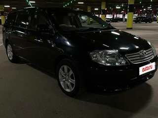 2001 Toyota Corolla Fielder IX (E120, E130), чёрный, 560000 рублей, вид 3