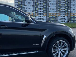 2015 BMW X6 30d II (F16), чёрный, 4396205 рублей, вид 4