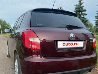 2011 Skoda Fabia II Рестайлинг, пурпурный, 820000 рублей, вид 5