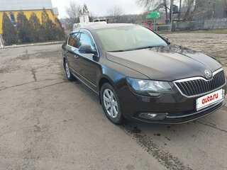 2013 Skoda Superb DSG II Рестайлинг, коричневый, 1500000 рублей, вид 1