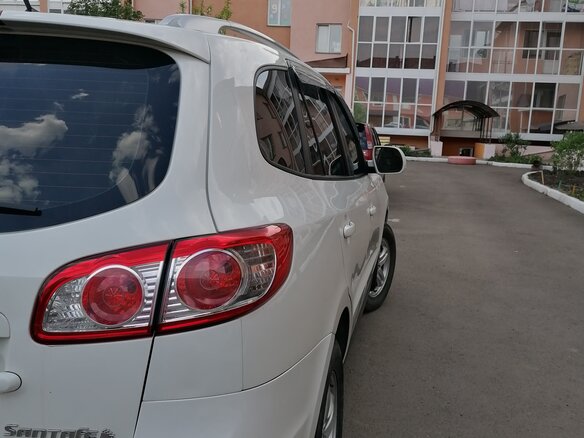 2011 Hyundai Santa Fe II Рестайлинг, белый, 1399000 рублей - вид 8