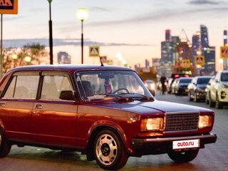 1998 Lada (ВАЗ) 2107, красный, 320000 рублей, вид 3