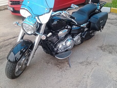 2013 Yamaha XV 1900, чёрный, 1200000 рублей, вид 1