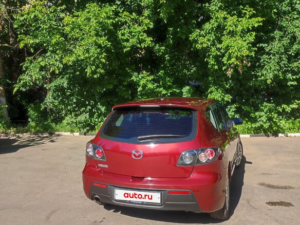 2008 Mazda 3 I (BK) Рестайлинг, красный, 600000 рублей - вид 13