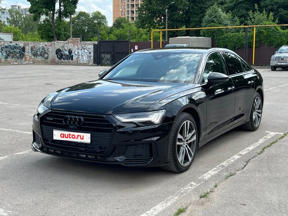 2019 Audi A6 45 TFSI V (C8), чёрный, 4750000 рублей