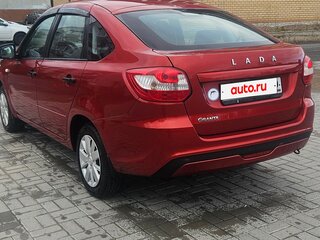 2019 Lada (ВАЗ) Granta I Рестайлинг, красный, 610000 рублей, вид 5