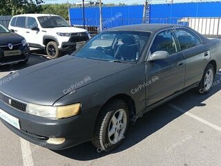 1993 Toyota Chaser V (X90), фиолетовый, 800000 рублей, вид 3