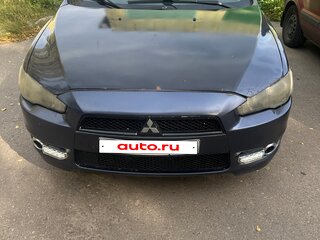2007 Mitsubishi Lancer X, синий, 300000 рублей, вид 1