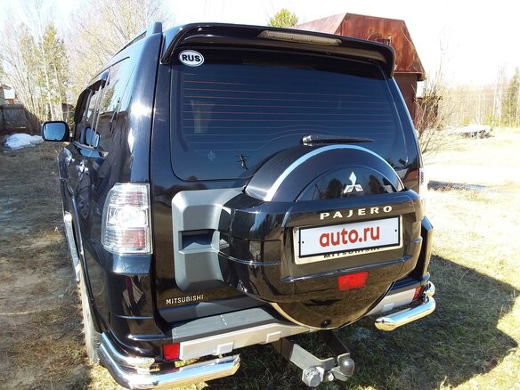 2012 Mitsubishi Pajero IV Рестайлинг 1, чёрный, 5500000 рублей - вид 6