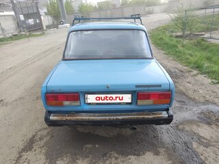 2004 Lada (ВАЗ) 2107, голубой, 115000 рублей, вид 3