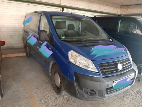 2009 Fiat Professional Scudo, синий, 1050000 рублей, вид 1
