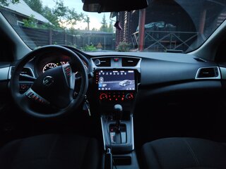 2016 Nissan Sentra VII (B17) Рестайлинг, чёрный, 1450000 рублей, вид 4