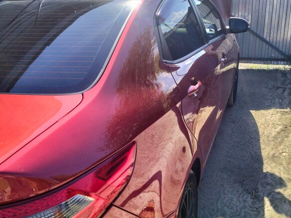 2013 Kia Rio 5-speed III, красный, 1000000 рублей - вид 6