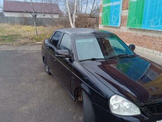 2009 Lada (ВАЗ) Priora I, чёрный, 410000 рублей, вид 3