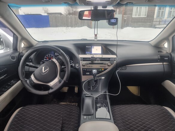 2013 Lexus RX 270 III Рестайлинг, серебристый, 2400000 рублей - вид 10