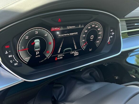 2022 Audi A8 50 TDI IV (D5) Рестайлинг, чёрный - вид 9