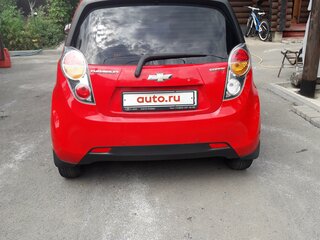 2011 Chevrolet Spark III, красный, 750000 рублей, вид 1