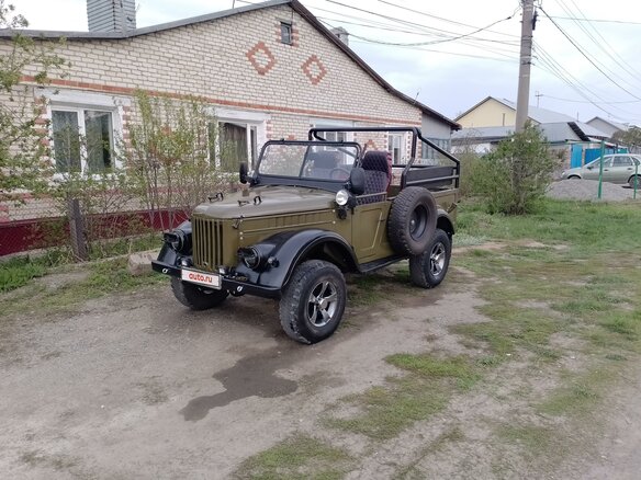1972 ГАЗ 69, зелёный - вид 5